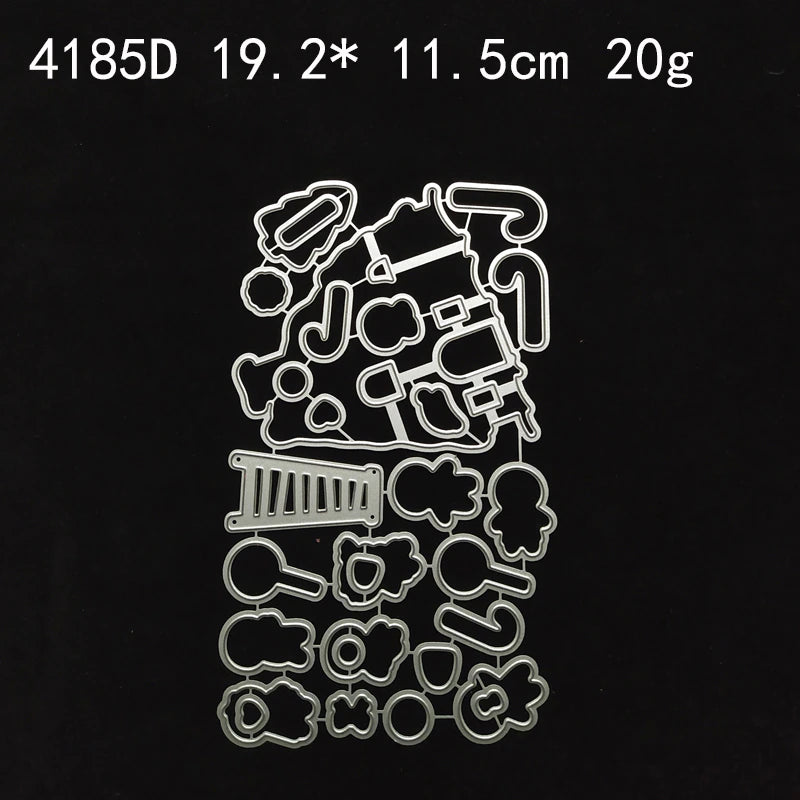 Christmas Stamp & Die Set - Christmas Ginger