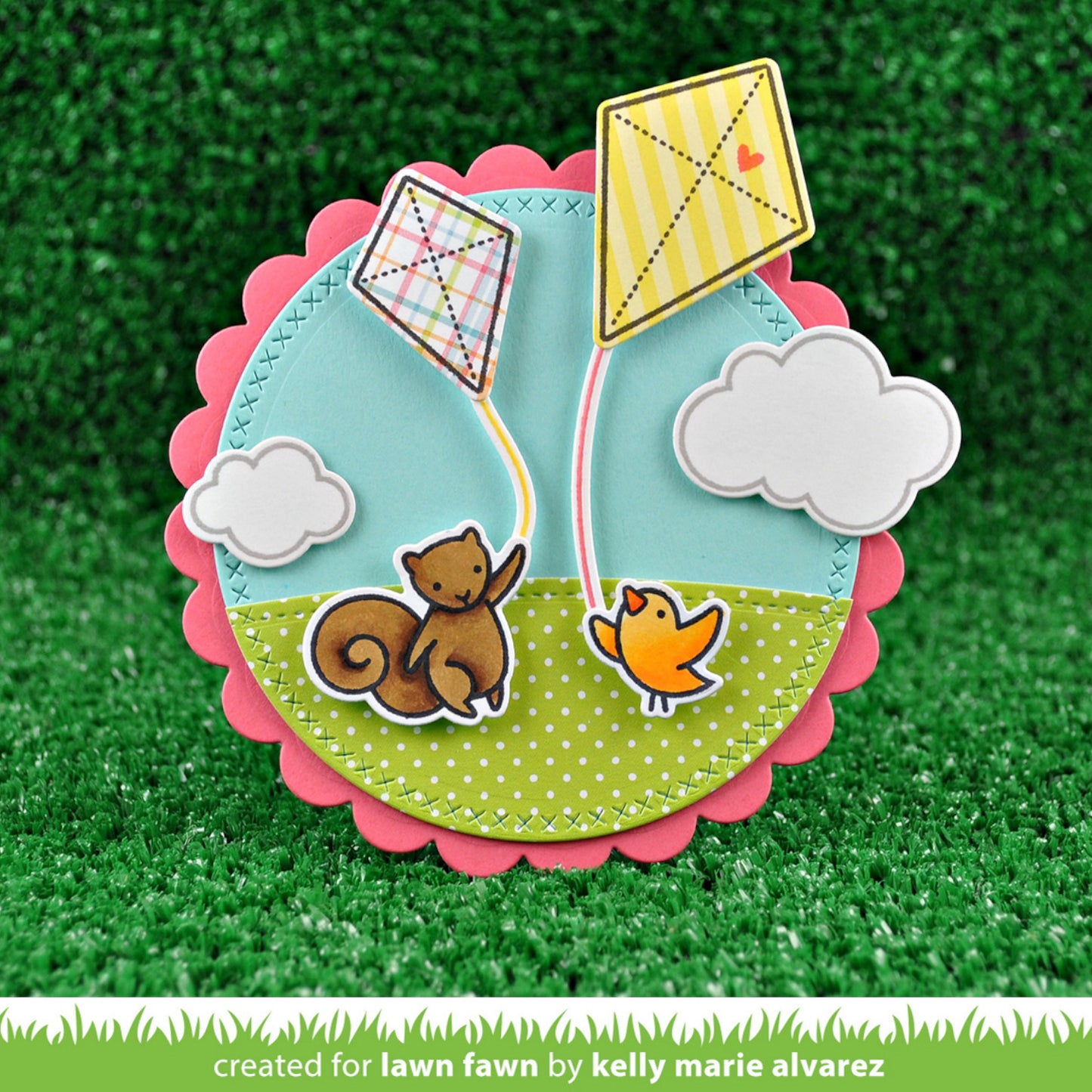 Lawn Fawn - Lawn Cuts - Big Scripty Words Custom Craft Die