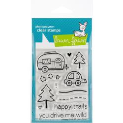 Lawn Fawn Clear Stamps - Happy Trails