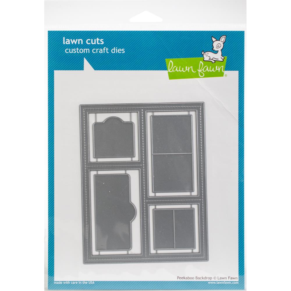 Lawn Fawn - Lawn Cuts Custom Craft Dies - Peekaboo Backdrop