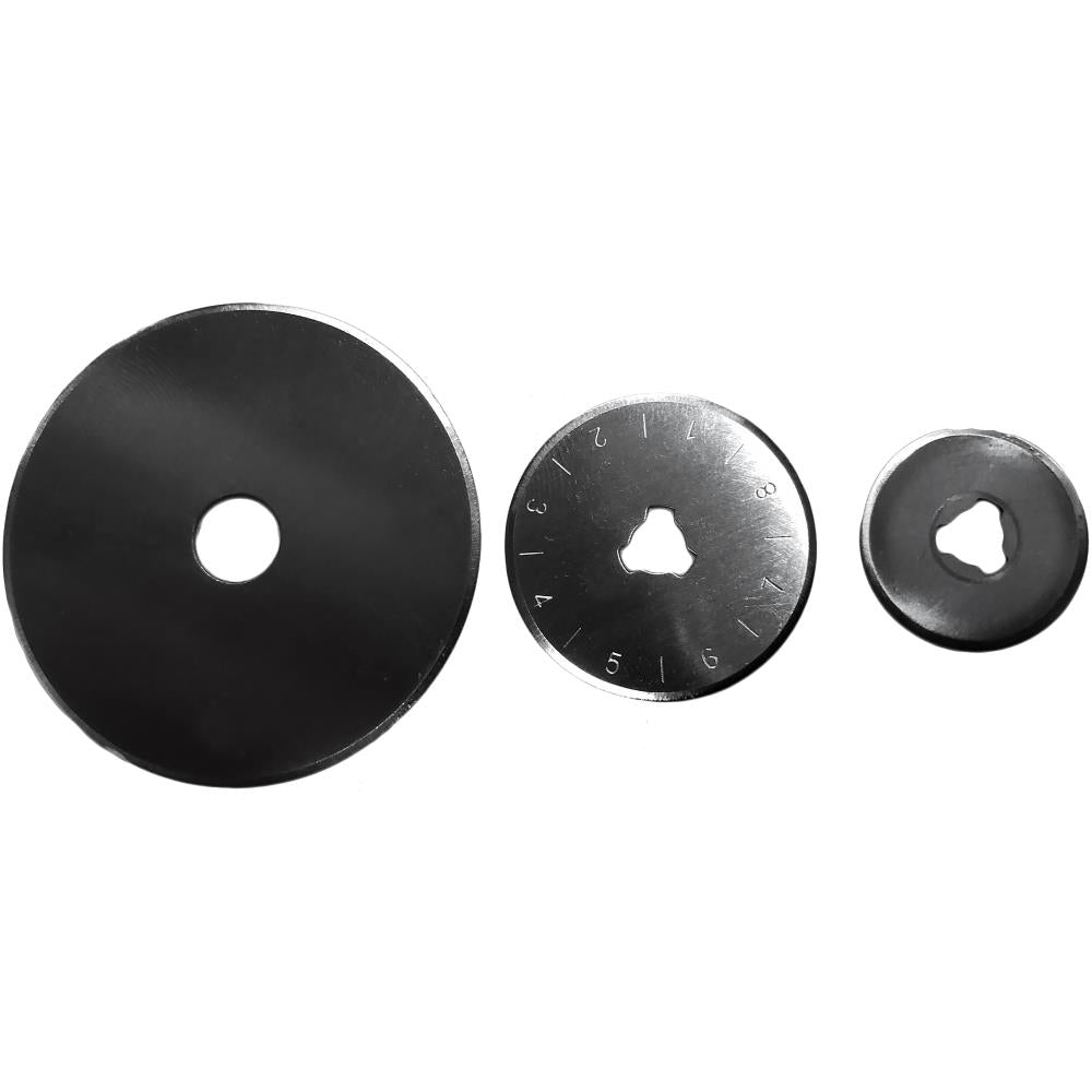 Cutterpillar Rotary Cutter Replacement Blade Pack (45mm, 28mm & 20mm)