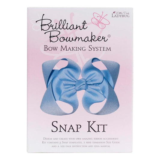 Little Pink Ladybug Brilliant Bowmaker Snap Kit