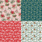 Paperstock 6" x 6" 24 pages - "Christmas" Theme
