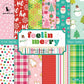 Paperstock 6" x 6" 24 pages - "Feelin Merry" Theme