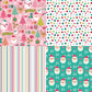 Paperstock 6" x 6" 24 pages - "Feelin Merry" Theme
