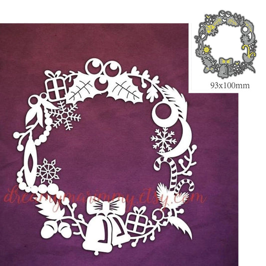 Christmas Craft Die - Wreath