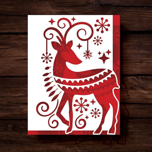 Christmas Craft Die - Reindeer