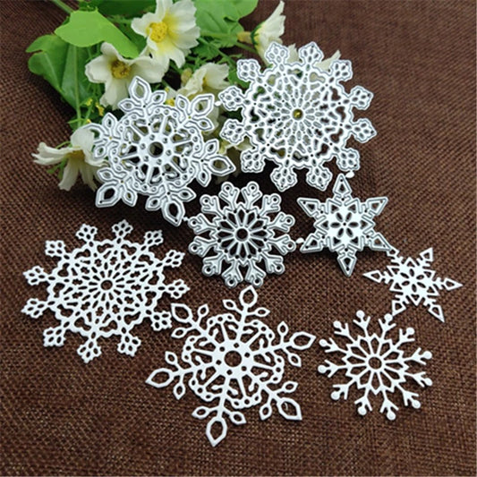 Christmas Craft Die - Christmas Snowflakes