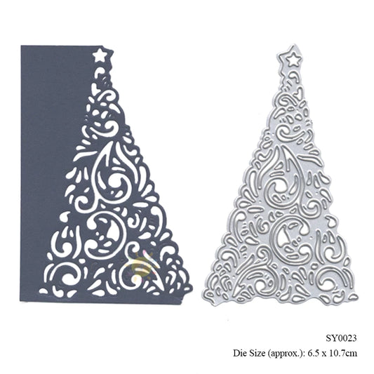 Christmas Craft Die - Christmas Tree Card