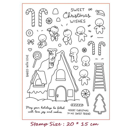 Christmas Stamp & Die Set - Christmas Ginger
