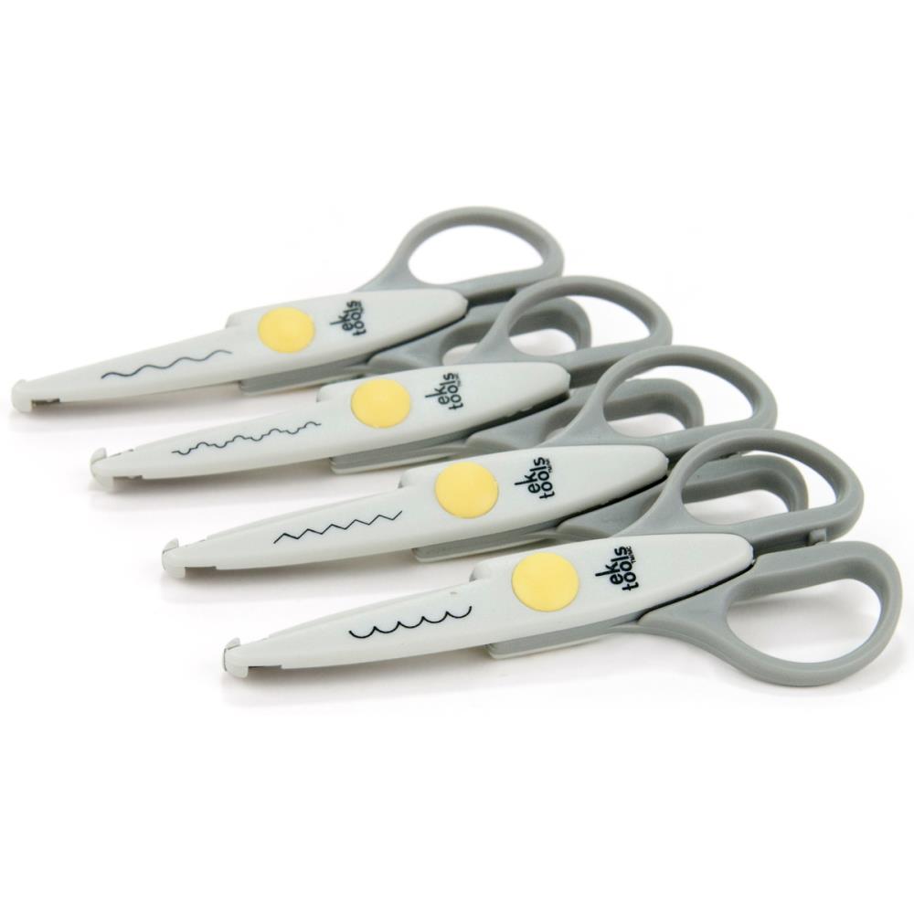 EK Tools Decorative Scissors (4 pack)
