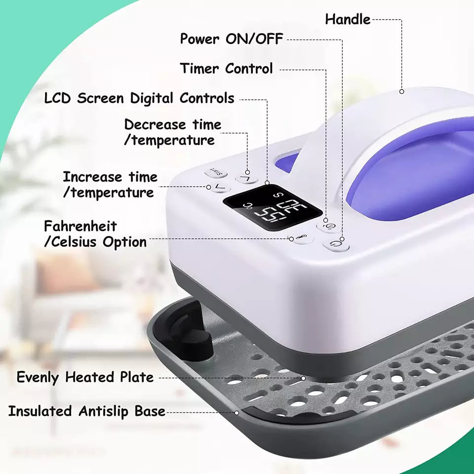 Easycount Hand Held Heat Press – Zoola Craft