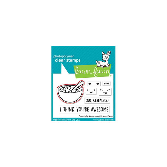 Lawn Fawn Clear Stamps - Cerealsly Awesome