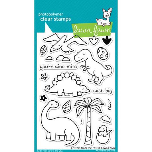 Lawn Fawn Clear Stamps - Critters From The Past