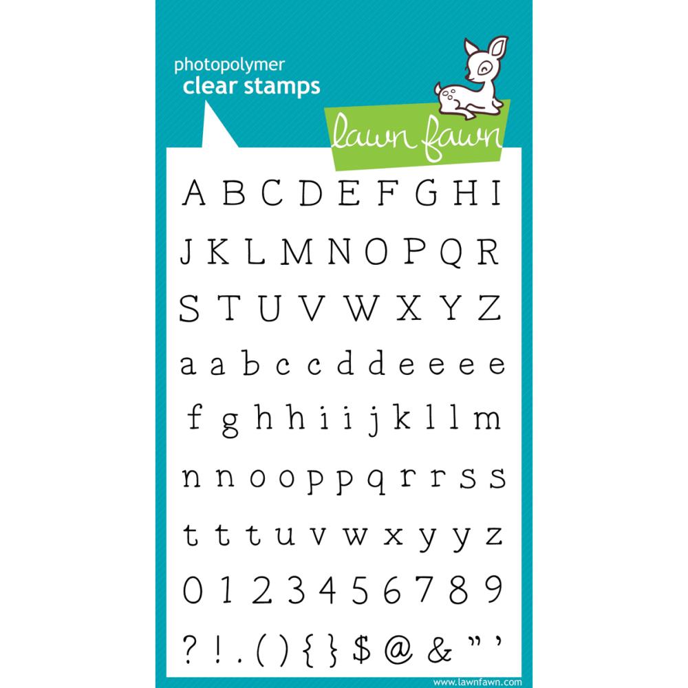 Lawn Fawn Clear Stamps - Smitty's ABC