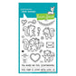 Lawn Fawn Clear Stamps - Scent With Love