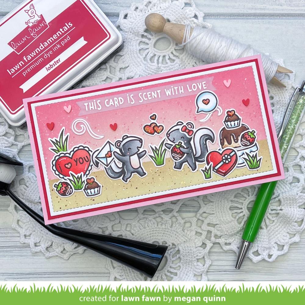 Lawn Fawn Custom Craft Die - Scent with Love