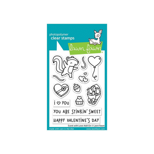 Lawn Fawn Clear Stamps - Scent With Love Add-On