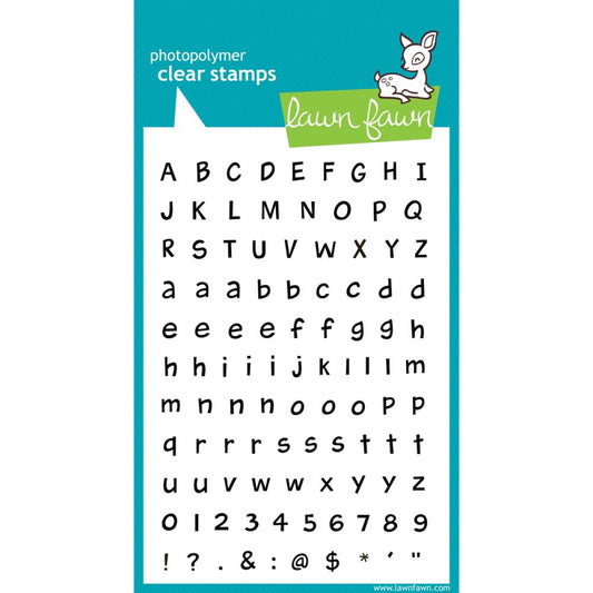 Lawn Fawn Clear Stamps - Harold's abc's