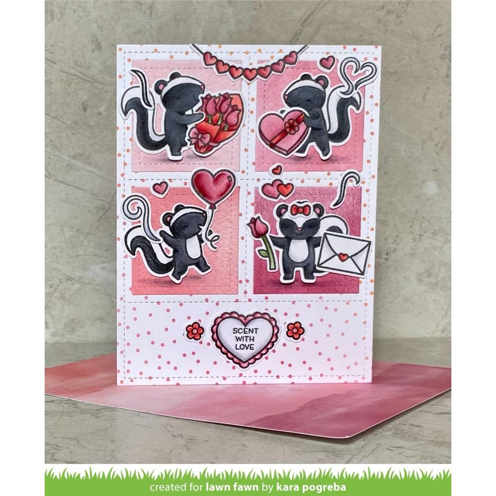 Lawn Fawn Clear Stamps - Scent With Love