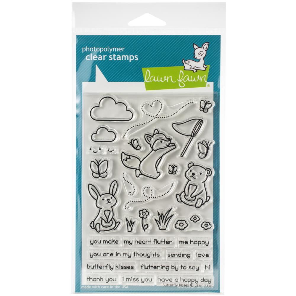 Lawn Fawn Clear Stamps - Butterfly Kisses