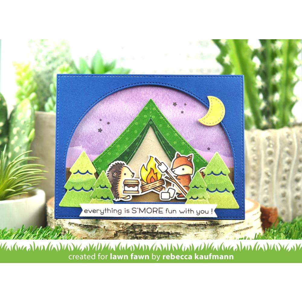 Lawn Fawn Custom Craft Dies - Build A Campsite
