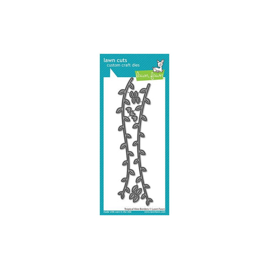 Lawn Fawn Custom Craft Dies - Tropical Vine Borders