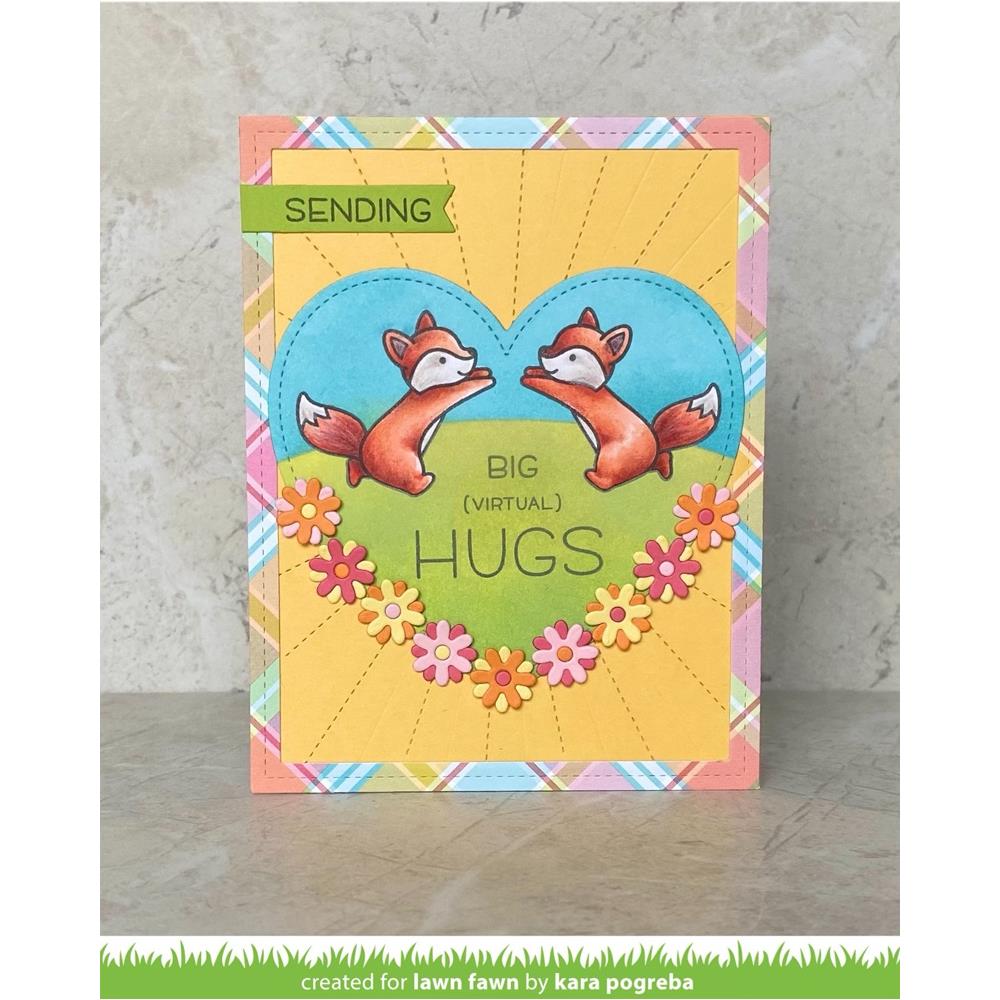 Lawn Fawn -  Flip-Flop Clear Stamps - Butterfly Kisses