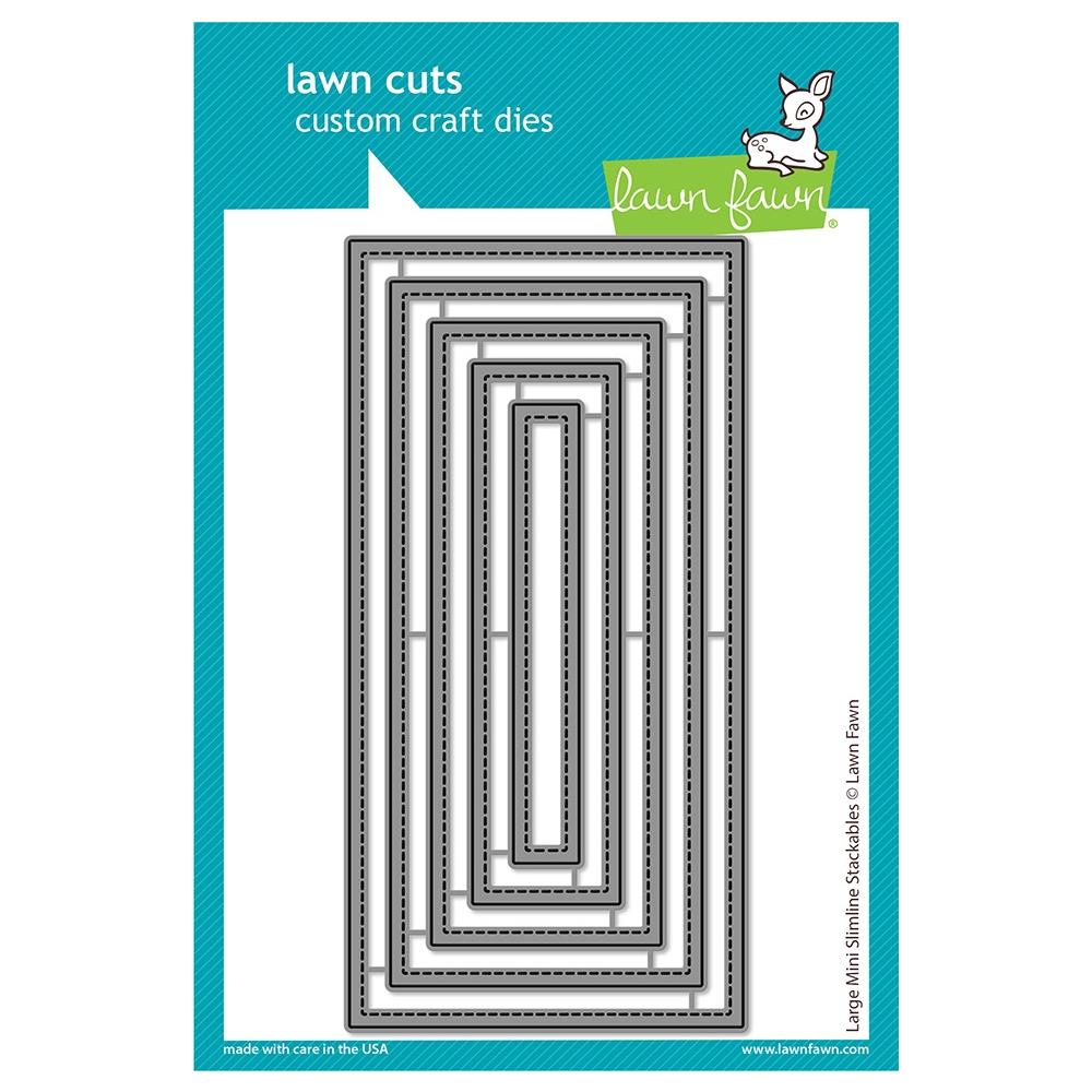 Lawn Fawn Lawn Cuts Custom Craft Dies - Large Mini Slimline Stackables