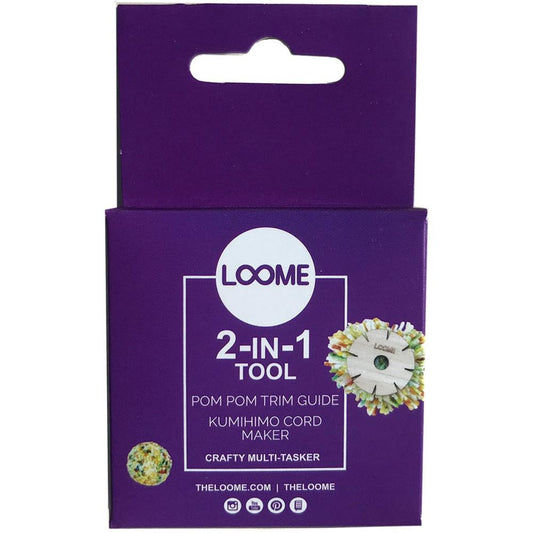 Loome 2-in-2 Pom Pom Maker