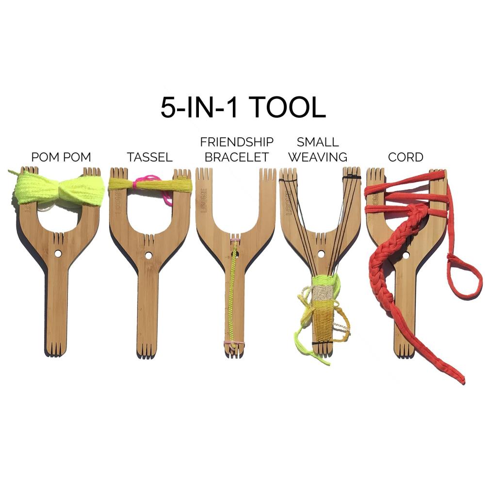 Loome 5-in1 Slingshot Pom Pom and Tassel Maker