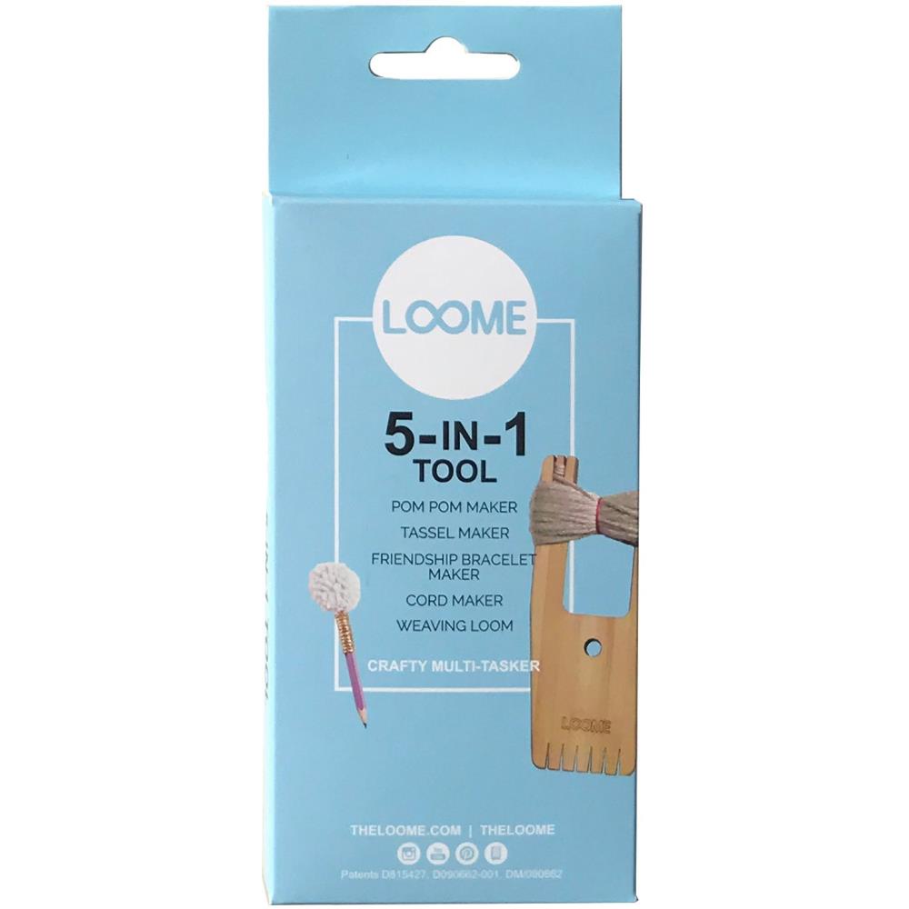 Loome 5-In-1 Big A Pom Pom and Tassel Maker