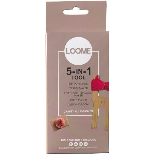 Loome 5 In- 1 Pom Pom and Tassel Maker