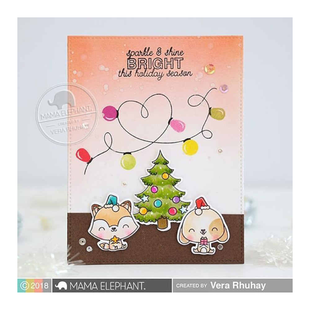 Mama Elephant - Clear Stamp set - Bright Lights