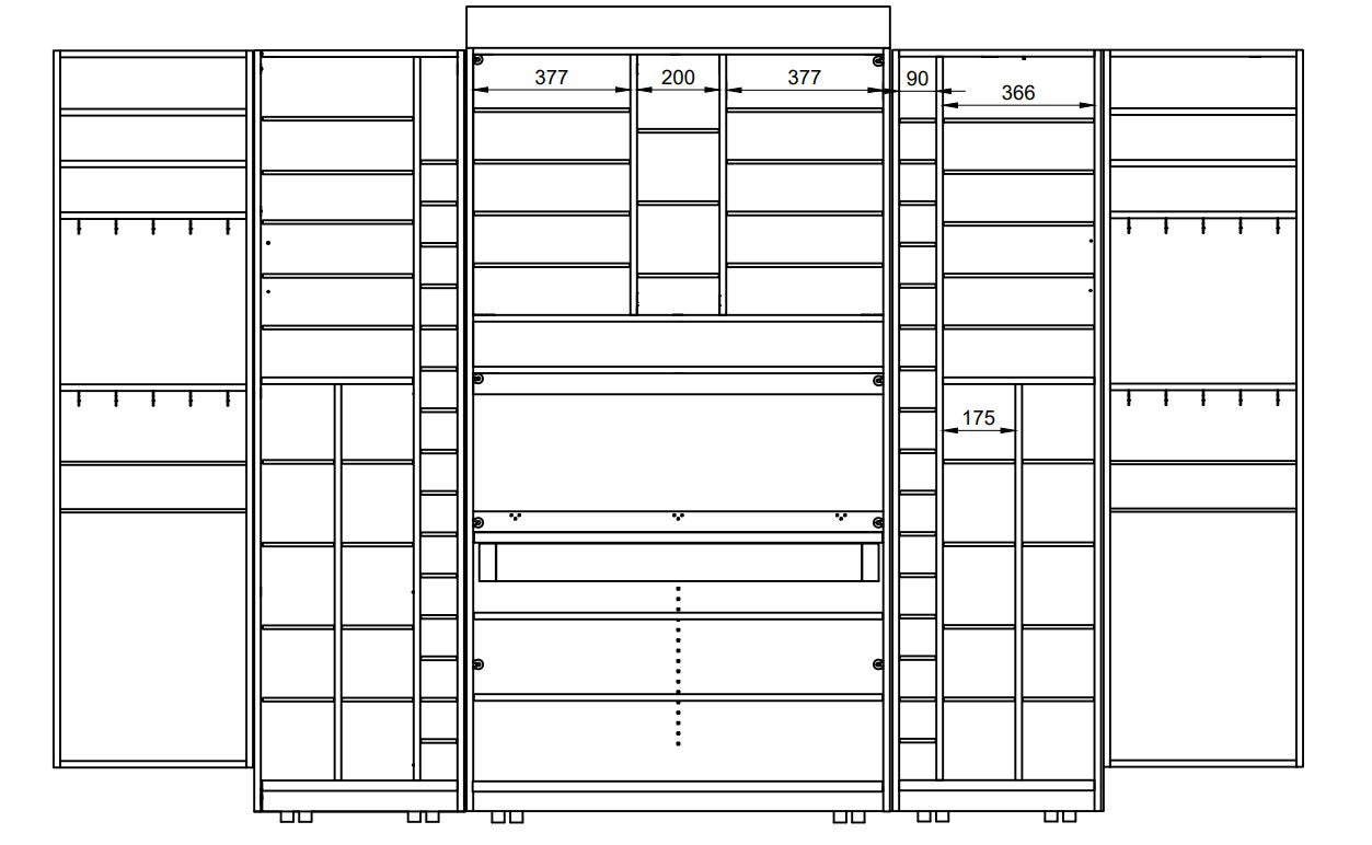 Midi-Crafter Craft Cabinet