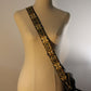 Bag Strap - Nouveau Black/Yellow/White Flower