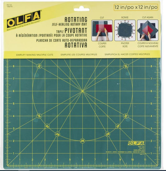 Olfa Rotating Self-healing Rotary Mat (12 x 12inch)