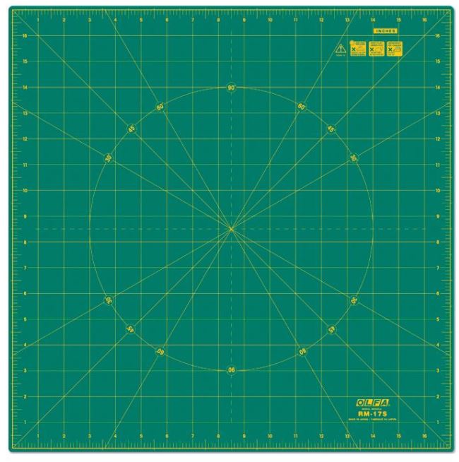 Olfa Rotating Self-healing Rotary Mat (17 x 17inch)